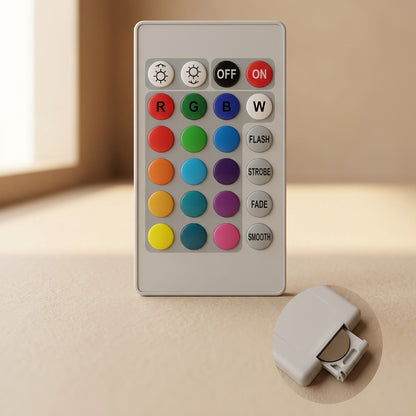 Lumenribbon™ RGB USB LED Strip Lights, material and detail close-up