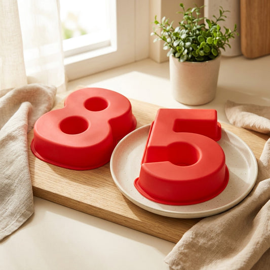 Numblen™ Silicone Chocolate Cake Mold in a calm home setting