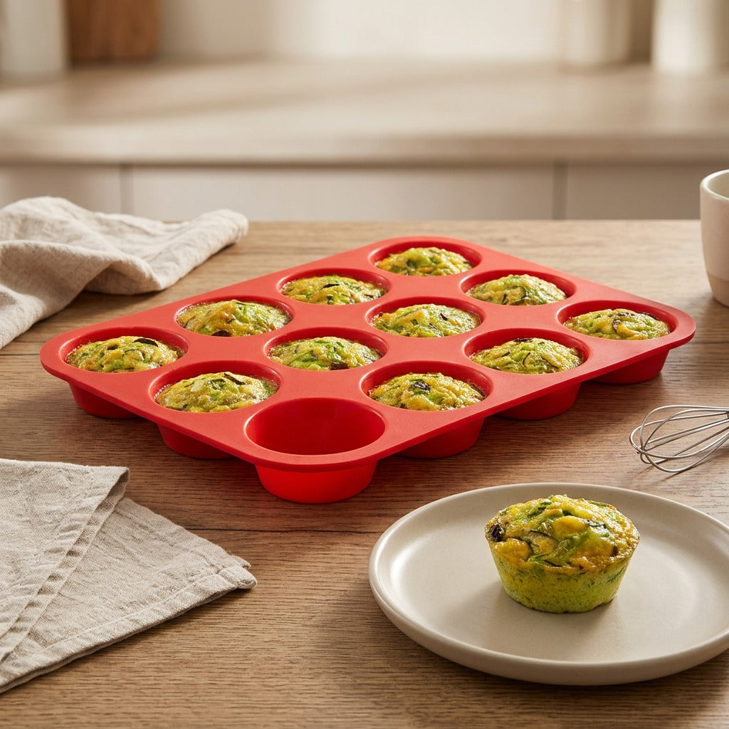 Roundlet™ Round Silicone Cake Mold, styled close view