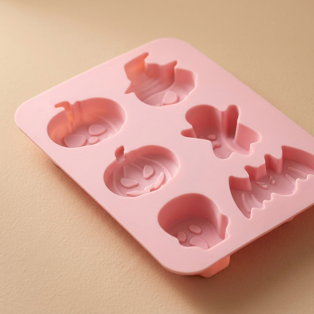 Spookshape™ Silicone Halloween Cake Mold, material and detail close-up
