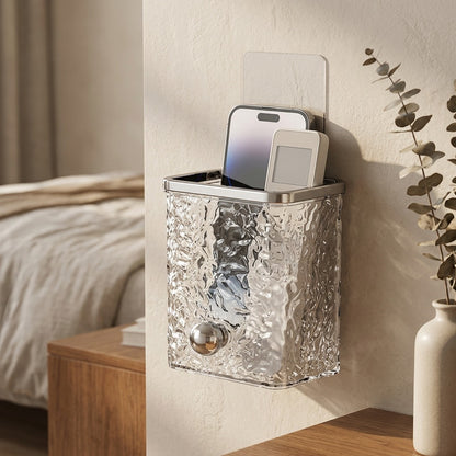 Wallnest™ Wall-Mounted Storage Box, styled close view