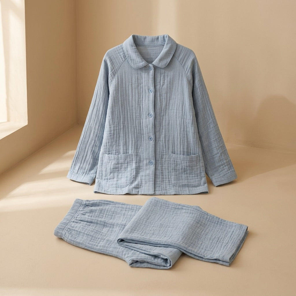 Yarnrest™ Cotton Four-Layer Pajama Suit