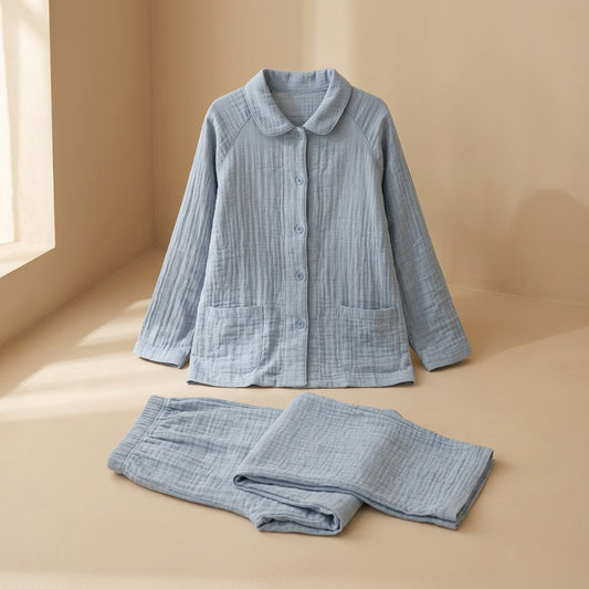 Yarnrest™ Cotton Four-Layer Pajama Suit