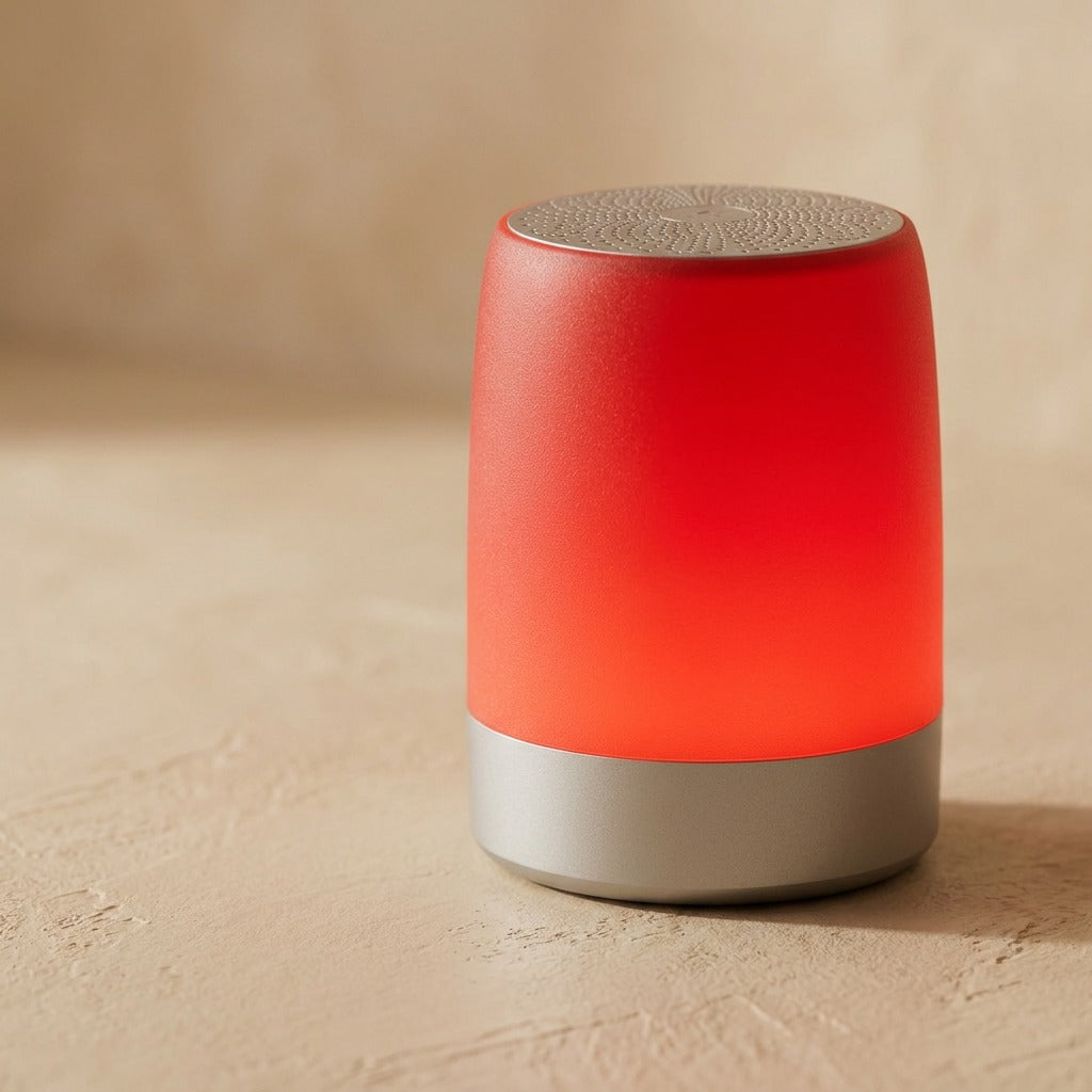 Lullwave™ White Noise Sleep Sound Machine, material and detail close-up