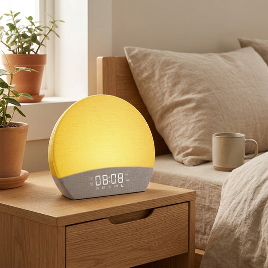 Risewave™ White Noise Sleep Light in a calm home setting