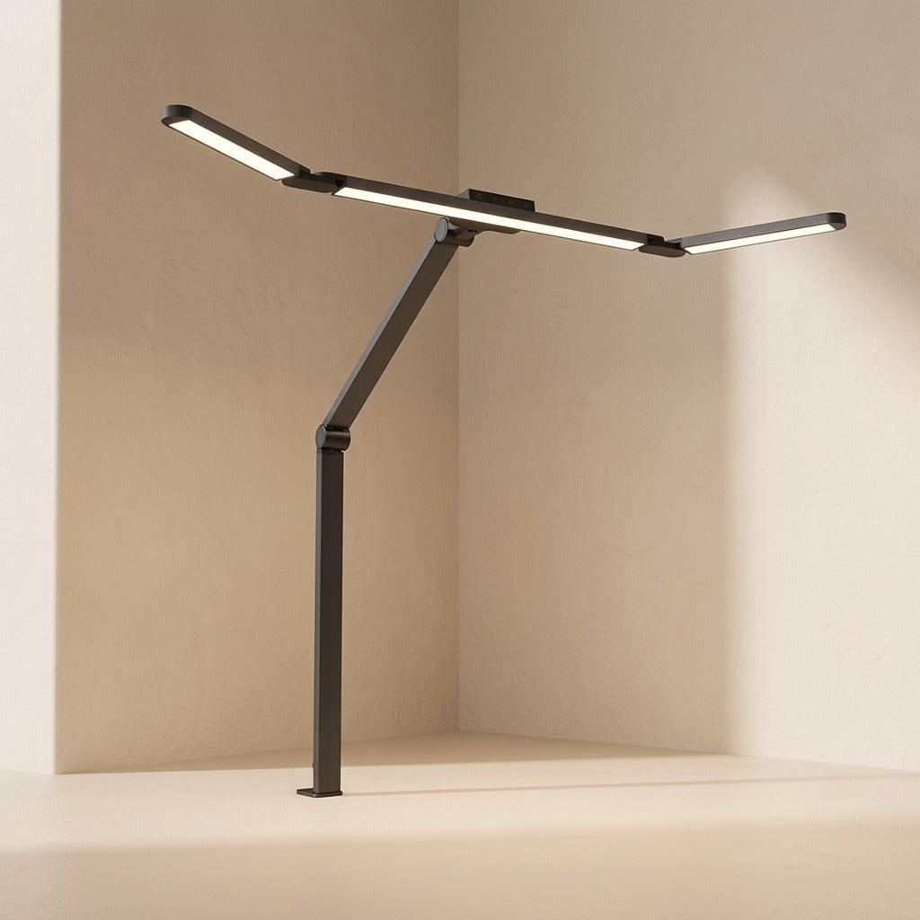 Foldesk™ Folding Clip Desk Lamp Eye Protection