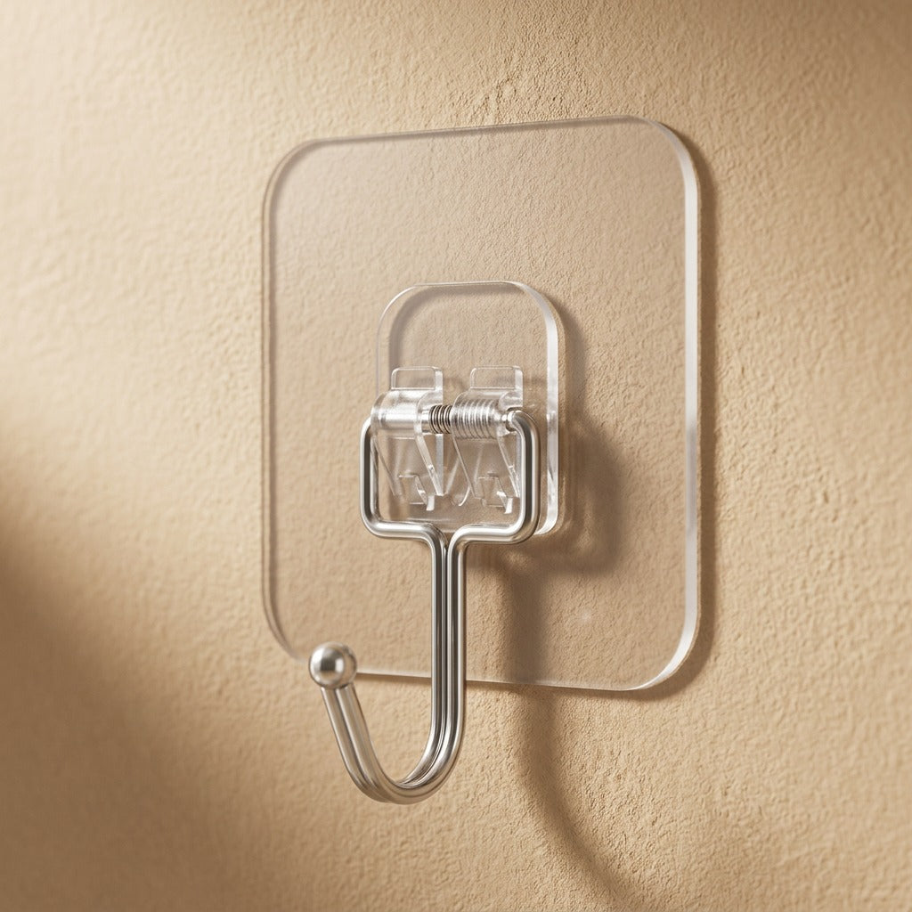 Gripanchor™ Strong Adhesive Wall Hooks, material and detail close-up