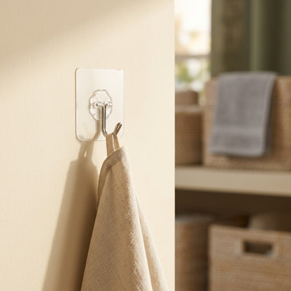 Gripanchor™ Strong Adhesive Wall Hooks, styled close view