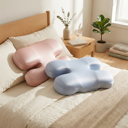 Napebloom™ Memory Foam Beauty Pillow in a calm home setting