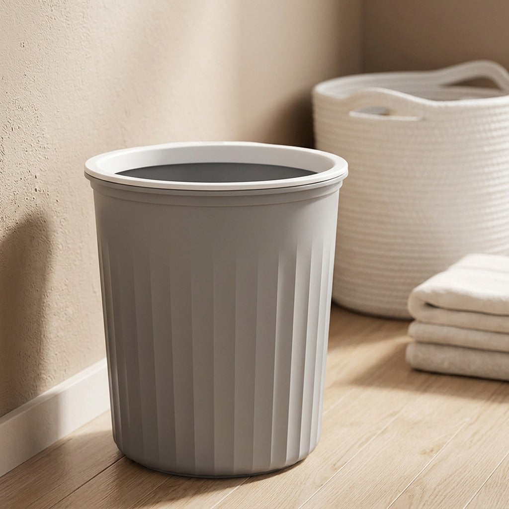 Pailwell™ High Beauty Value Trash Bin, styled close view