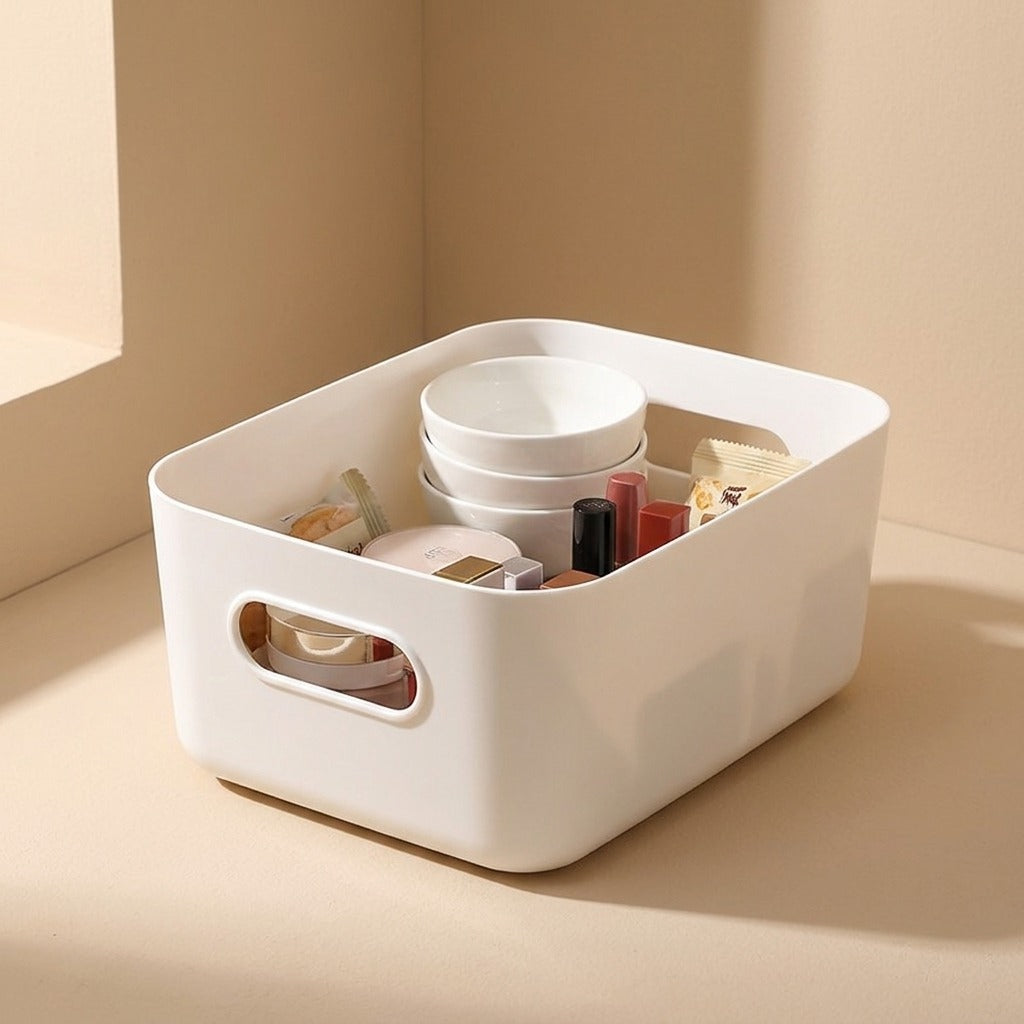 Deskstow™ Plastic Desktop Storage Box for Home Organisation