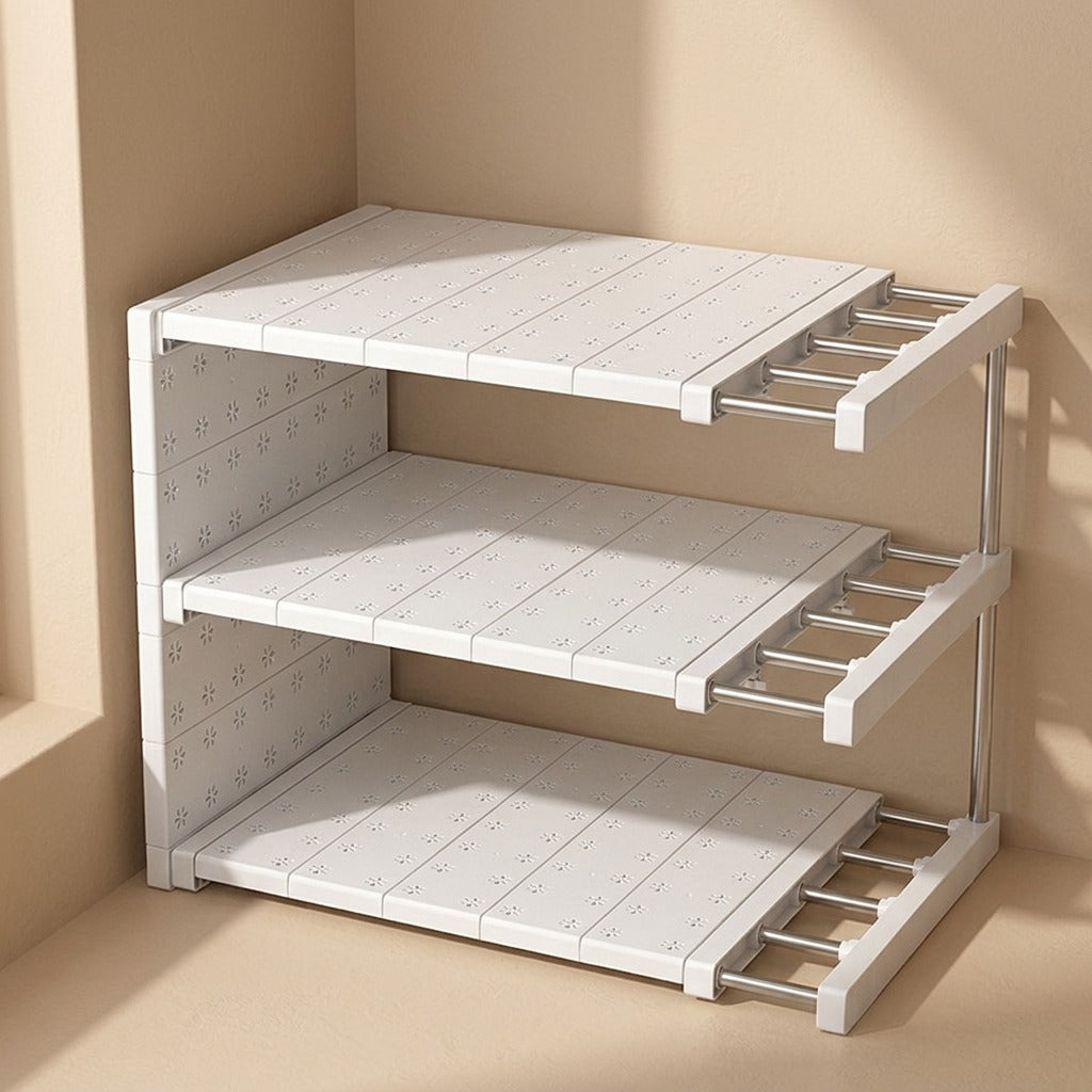 Trellis™ Punch-Free Bathroom Storage Rack