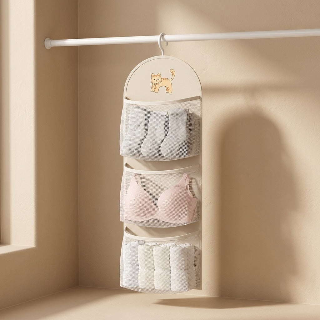 Doornest™ Hanging Mesh Sock Storage Bag