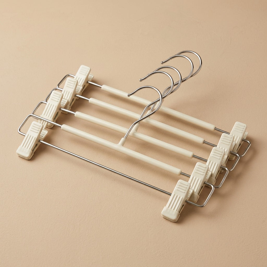 Hangclip™ Trouser Clip Hanger for Pants and Skirts, material and detail close-up
