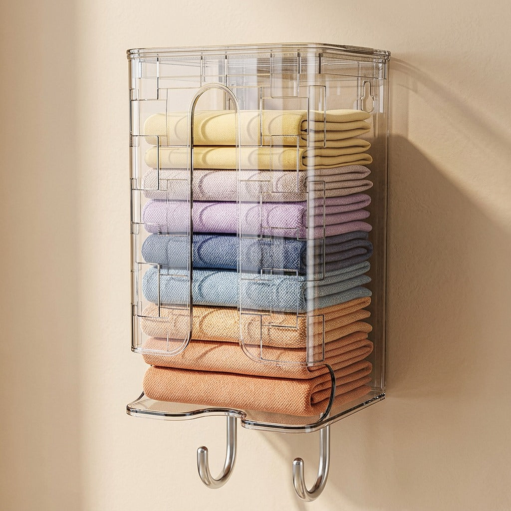 Sockwell™ Plastic Sock Storage Box, material and detail close-up