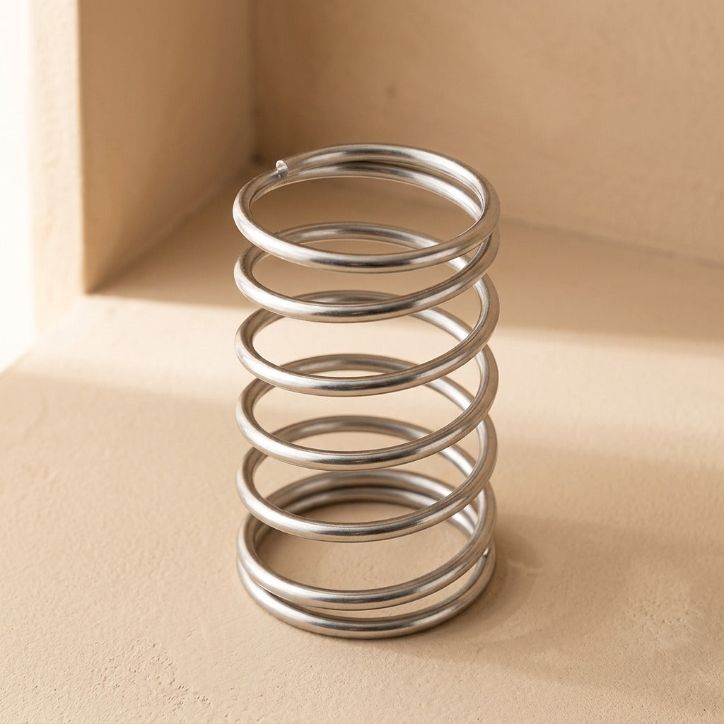 Brushkeep™ Stainless Steel Toothbrush Holder and Toothpaste Rack, material and detail close-up
