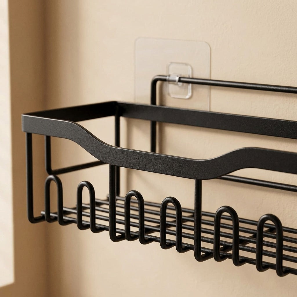 Ironnook™ Iron Bathroom Toothbrush Holder, material and detail close-up