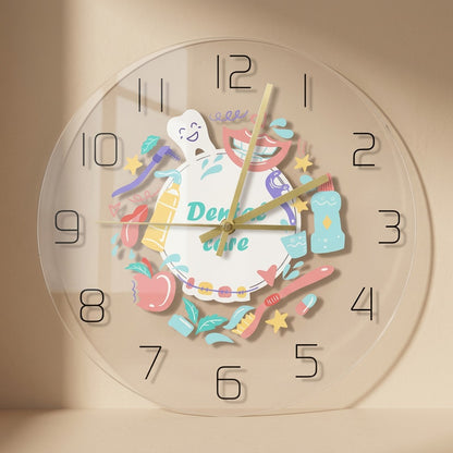 Molarglow™ LED Acrylic Tooth Wall Clock
