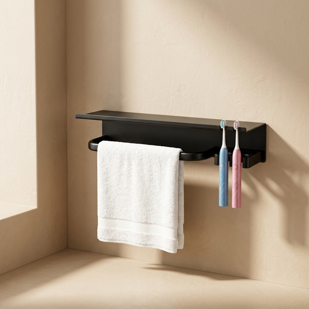 Tidywall™ 304 Stainless Steel Bathroom Storage Rack