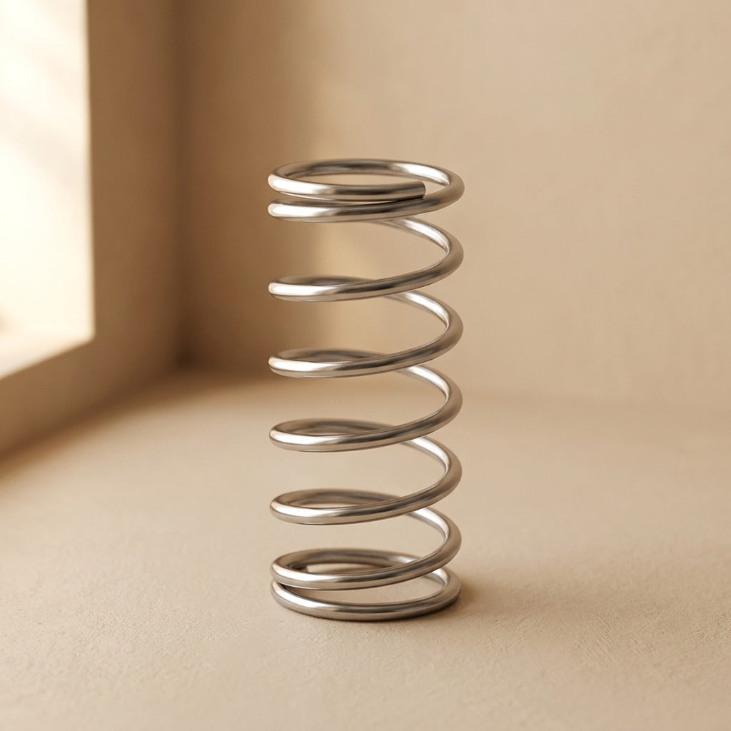 Bristlerack™ Stainless Steel Countertop Toothbrush Rack, material and detail close-up