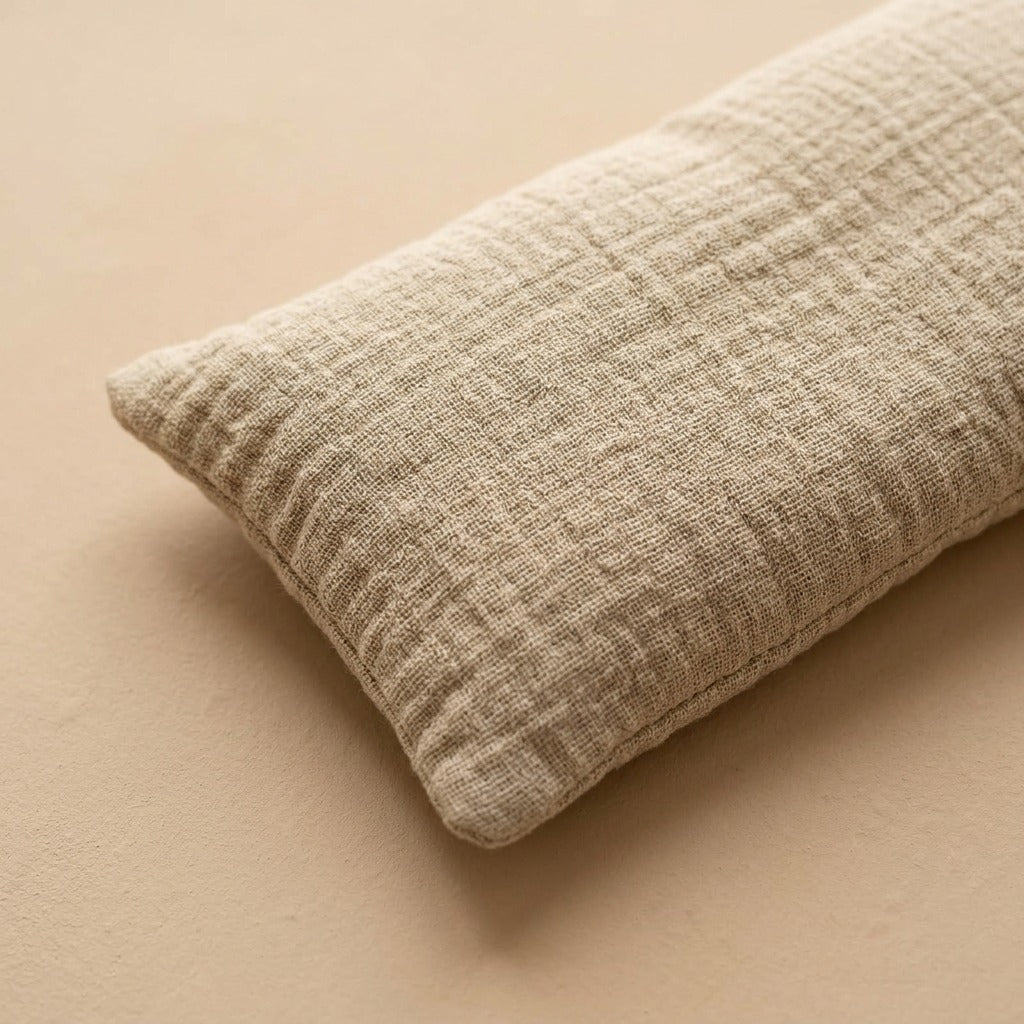 Gauzeglow™ Gauze Eye Mask Set, material and detail close-up
