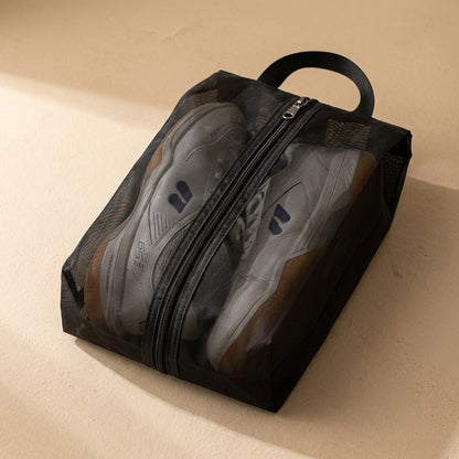 Meshway™ Nylon Mesh Shoe Storage Bag, material and detail close-up