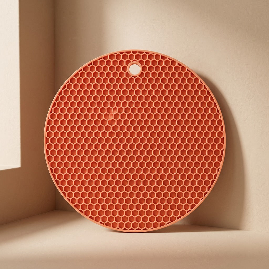 Combguard™ Round Silicone Honeycomb Insulation Mat