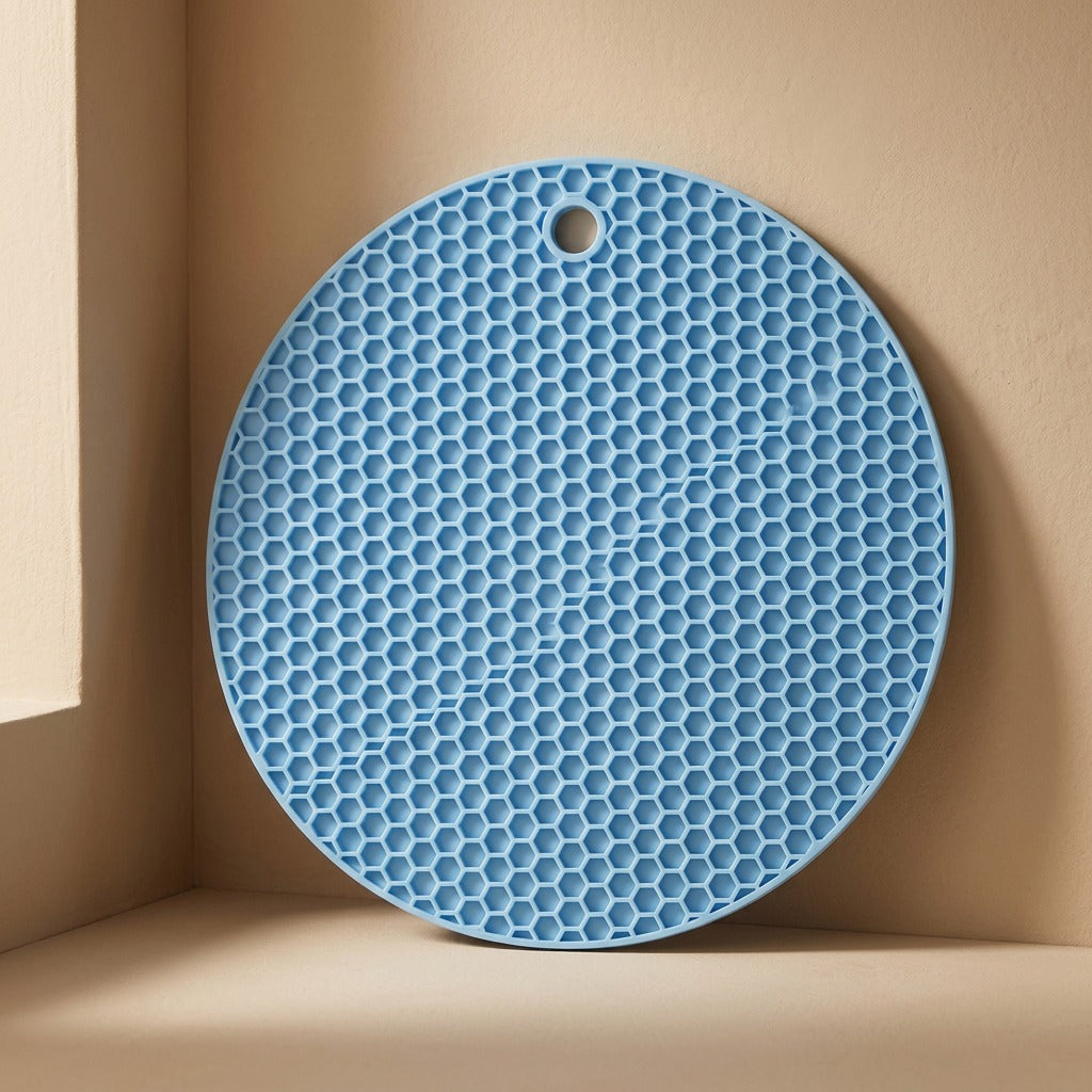 Scaldguard™ Silicone Anti-Scalding Placemat and Coaster Mat