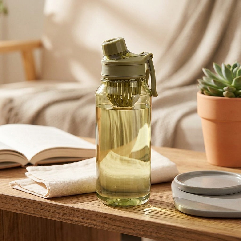 Sipware™ Single Layer Plastic Water Cup, styled close view