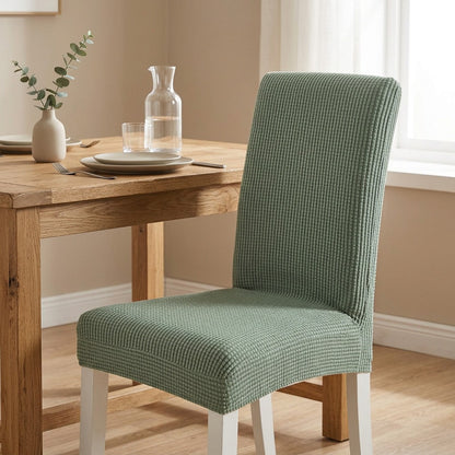 Flexseat™ Stretch Chair Cover with Backrest for Dining Chairs, styled close view