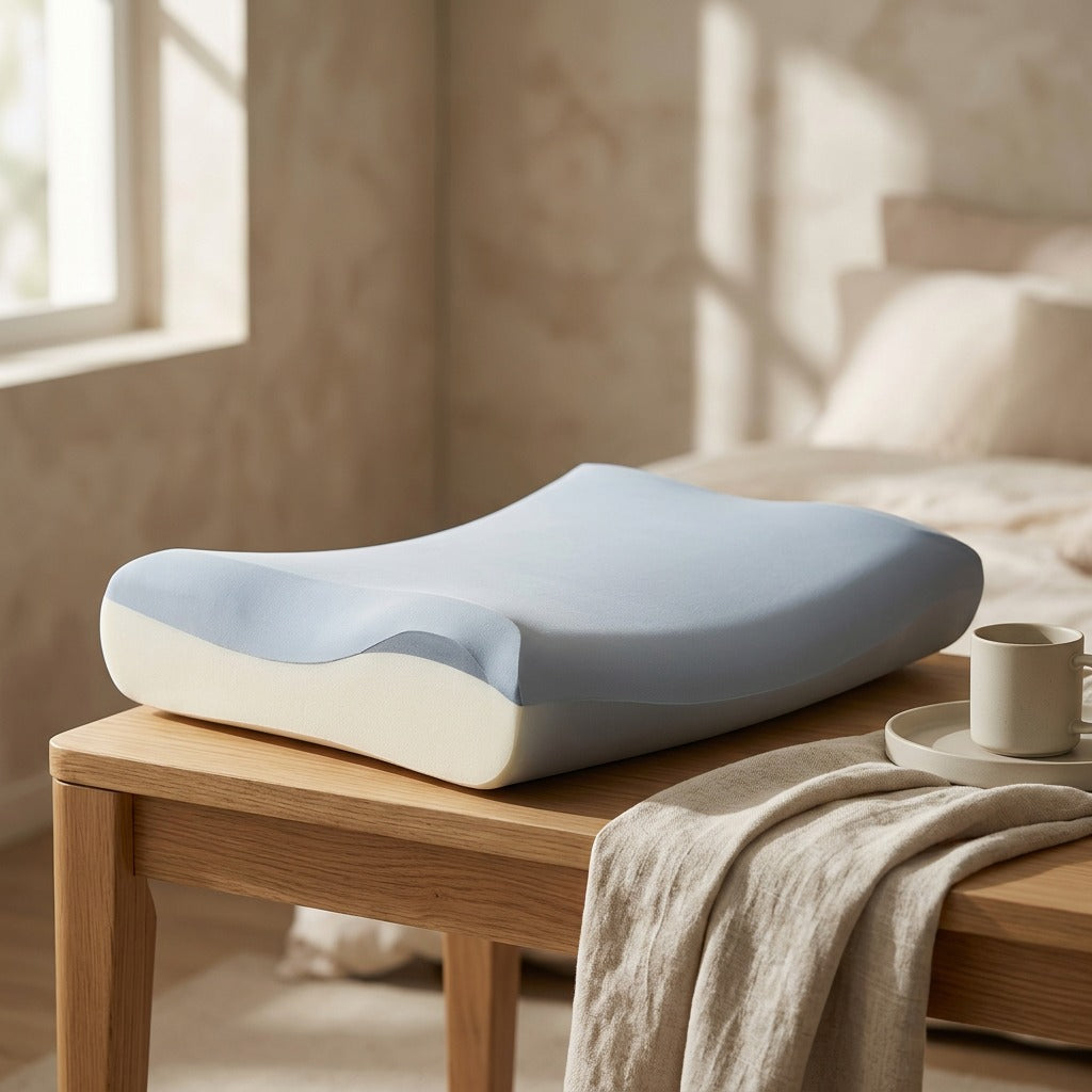 Corelume™ Memory Foam Pillow Core, styled close view