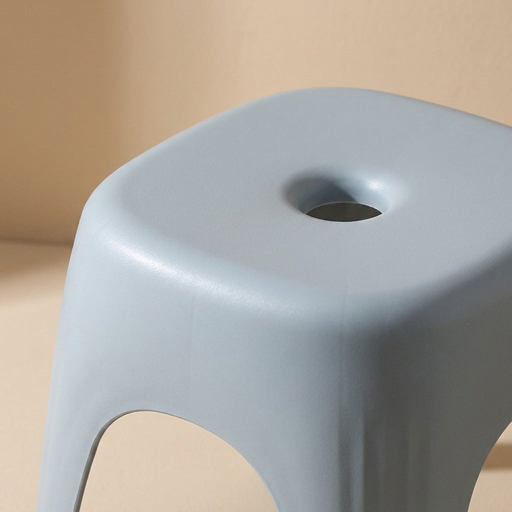 Shoestool™ Multifunctional Plastic Shoe-Changing Stool, material and detail close-up