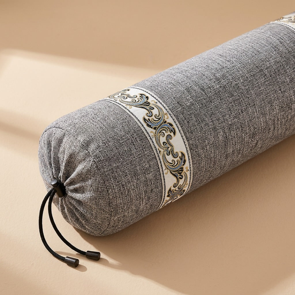 Graincradle™ Buckwheat Cervical Pillow, material and detail close-up
