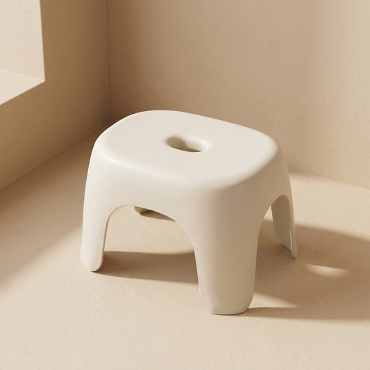 Perchglow™ Plastic Low Shoe-Changing Stool