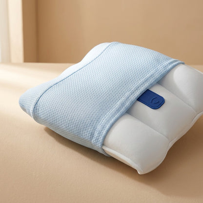 Silkloom™ Ice Silk Lumbar Support Pillow, material and detail close-up