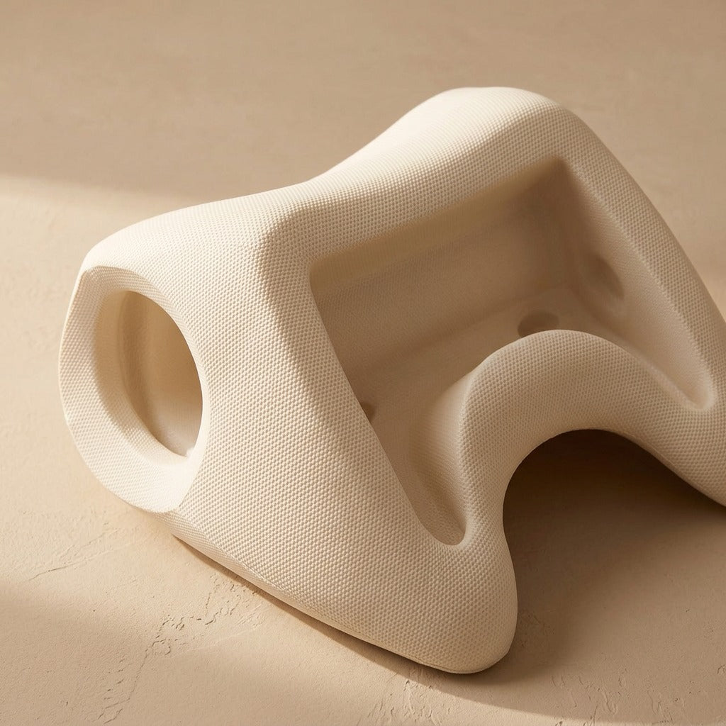 Upliftnest™ U-Shaped Neck Support Pillow, material and detail close-up