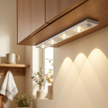 Catwink™ Cat Eye Motion Sensor Light Strip, styled close view