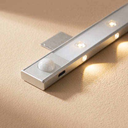 Motionlux™ Rechargeable Motion Sensor LED Light Strip, material and detail close-up