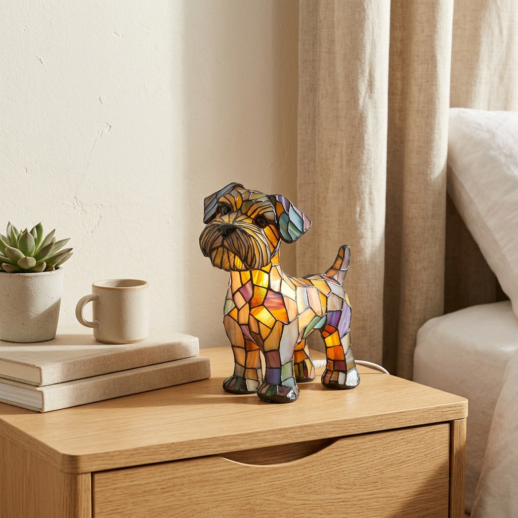 Faunaglow™ Resin Animal LED Night Light Ornament in a calm home setting