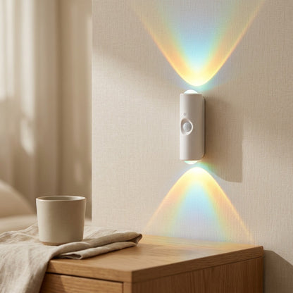 Glowmew™ Human Body Sensor Cat-Eye Night Light, styled close view