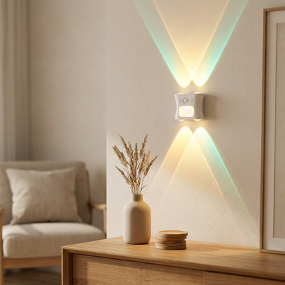 Glowdrift™ Motion Sensor Night Light, styled close view