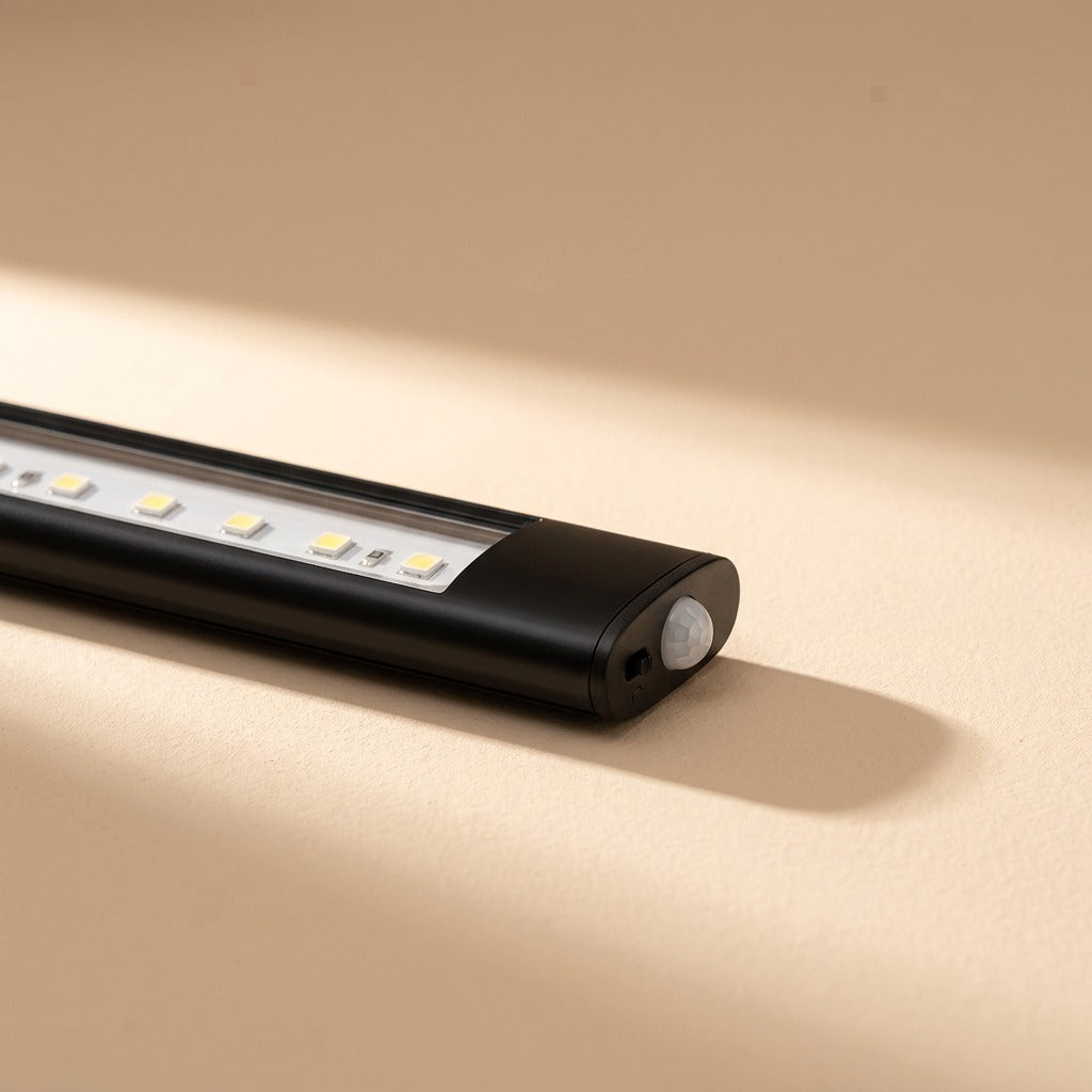 Nightlumen™ Human Body Sensing Cat-Eye Night Light, material and detail close-up