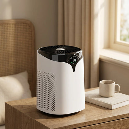 Ionwell™ Desktop Negative Ion Air Purifier, styled close view