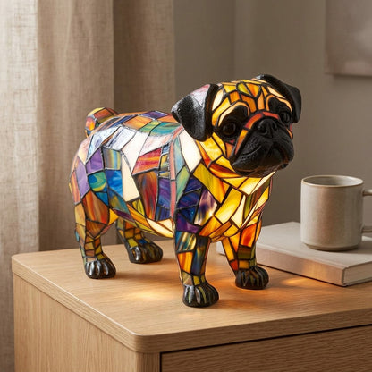 Lumenpaw™ Resin Animal Night Light, styled close view