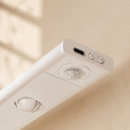 Wardglow™ Ultra-Thin Motion Sensor Light Bar, material and detail close-up