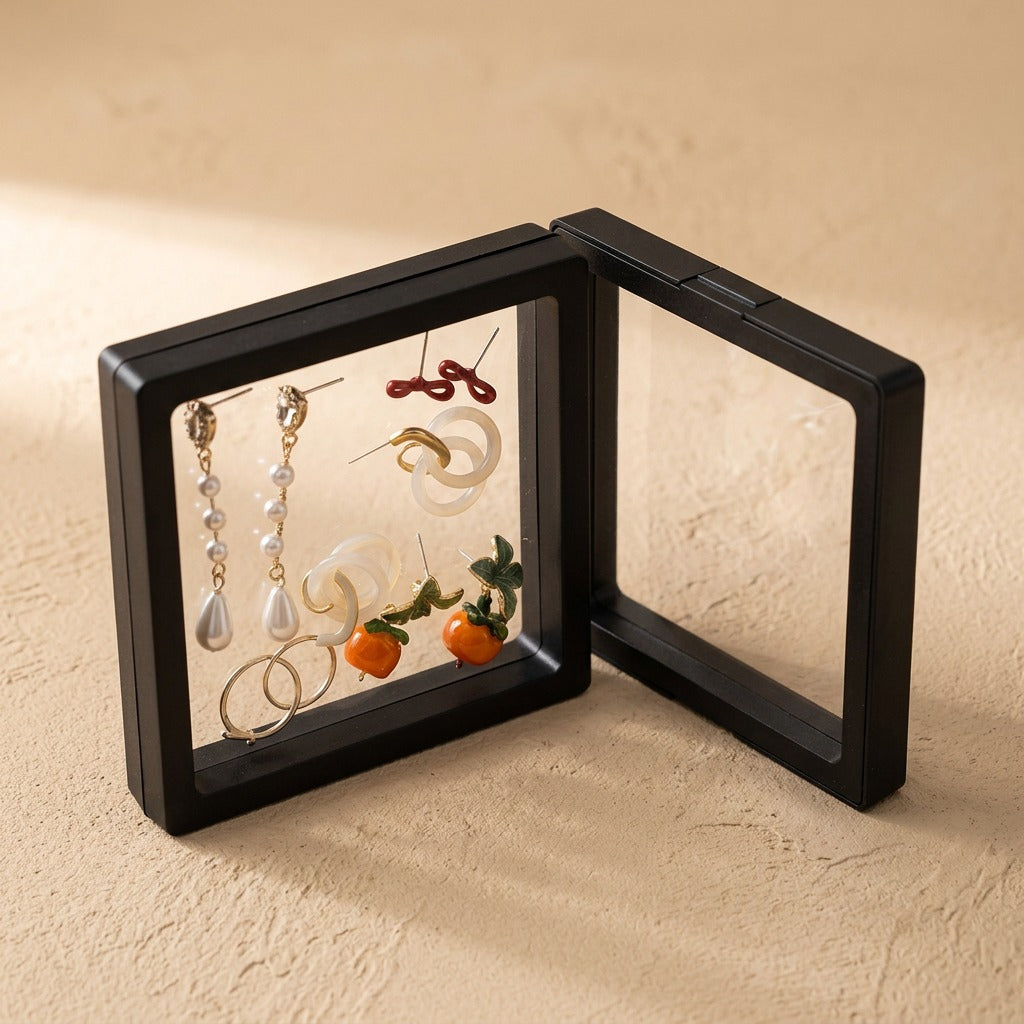 Jewelock™ Plastic Jewelry Packaging Box, material and detail close-up