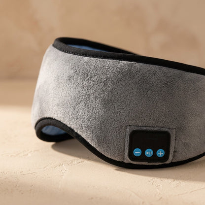 Slumbeam™ Bluetooth Eye Mask Headband, material and detail close-up