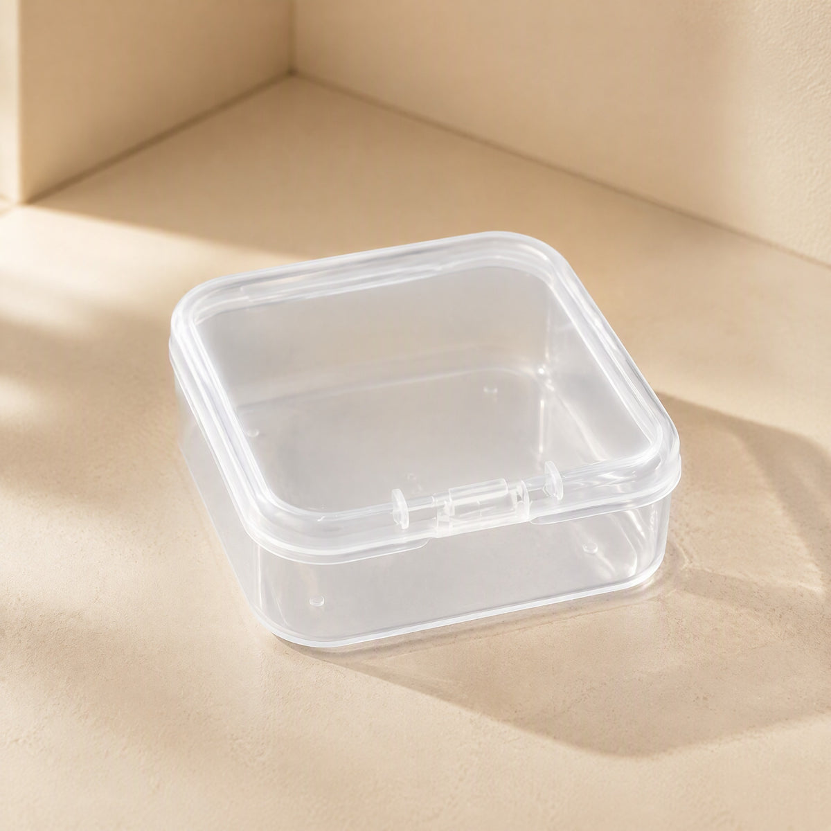 Beadstow™ Transparent Square Bead Storage Box