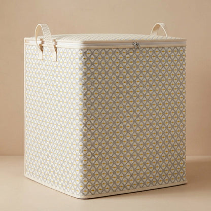 Jumbostow™ Jumbo Non-Woven Storage Bag for Clothes, material and detail close-up