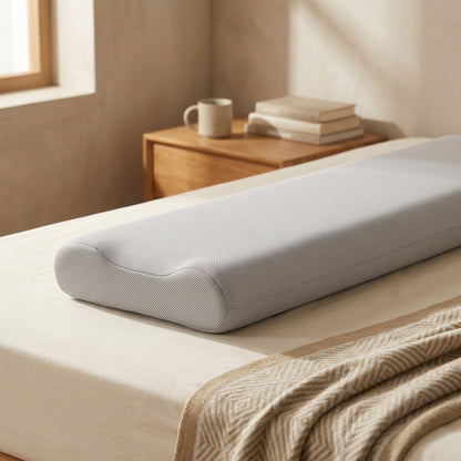 Longrest™ Rectangular Long Pillow Core, styled close view